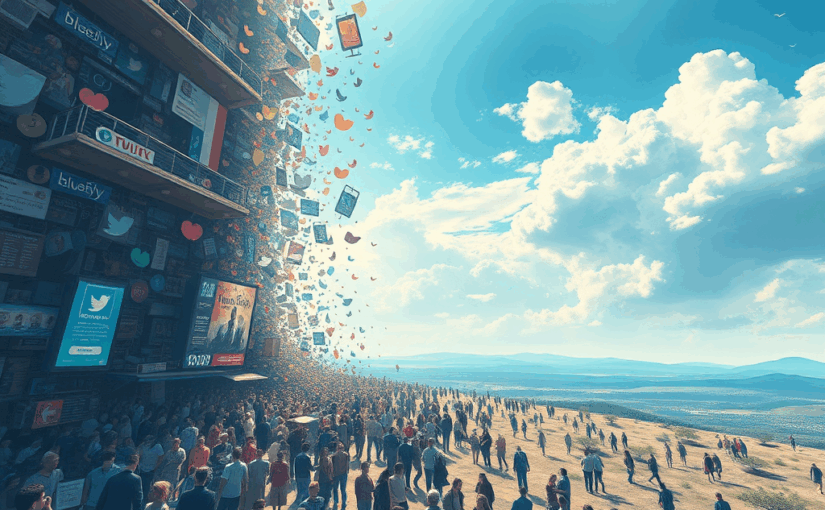 Ancora su Twitter/X e Bluesky